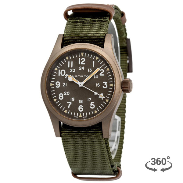 Hamilton Uomo H69449961 Khaki Field Mechanical Corso Vinci