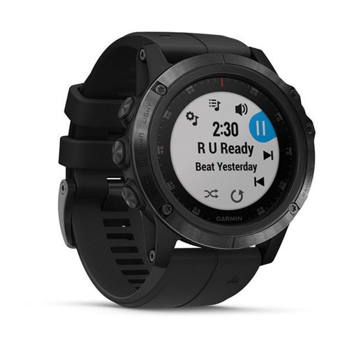 Garmin 010-01989-01 Fenix 5X Plus Sapphire Smartwatch