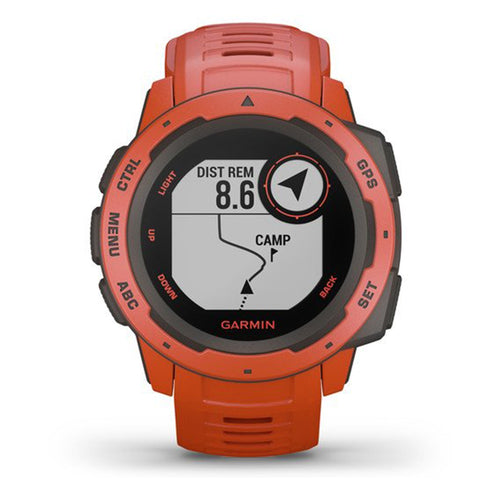 Garmin 010-02064-02 Instinct Flame Red Smartwatch