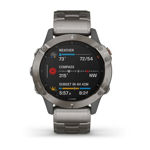 Garmin 010-02158-23 Fenix 6 Pro e Sapphire Smartwatch