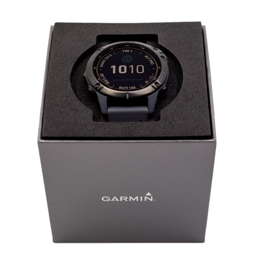 Garmin Uomo 010-02410-11 Fenix 6 Solar Smartwatch