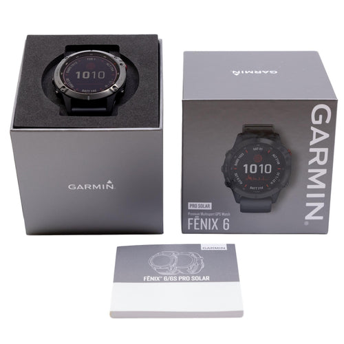 Garmin 010-02410-15 Fenix 6 Pro Solar Edition Smartwatch