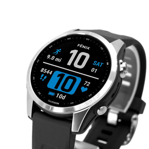 Garmin 010-02539-01 Fenix 7S Silver Graphite Smartwatch