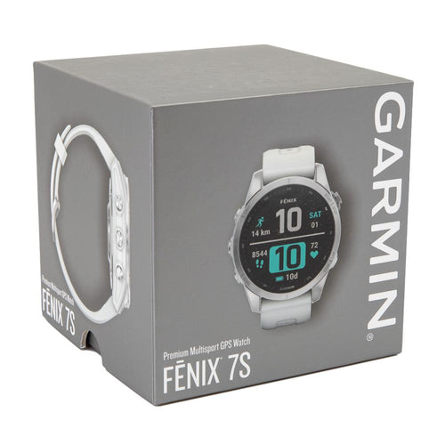 Garmin 010-02539-03 Fenix 7S Silver Whitestone Smartwatch