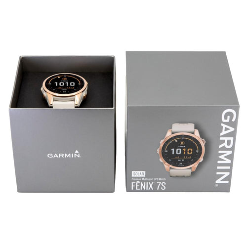 Garmin 010-02539-11 Fenix 7S Light Sand Smartwatch Solar