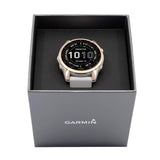 Garmin 010-02539-21 Fenix 7S Cream Gold Smartwatch Solar