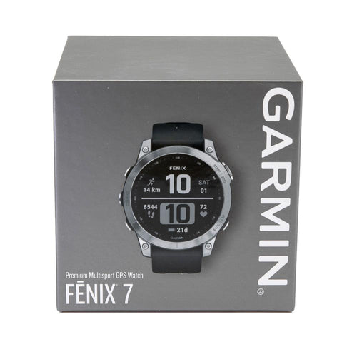 Garmin 010-02540-01 Fenix 7 Silver Graphite Smartwatch