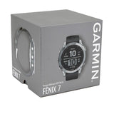 Garmin 010-02540-01 Fenix 7 Silver Graphite Smartwatch