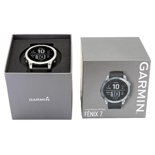 Garmin 010-02540-01 Fenix 7 Silver Graphite Smartwatch