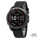 Garmin 010-02540-21 Fenix 7 Carbon Grey DLC Smartwatch Solar