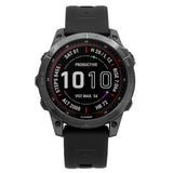 Garmin 010-02540-21 Fenix 7 Carbon Grey DLC Smartwatch Solar