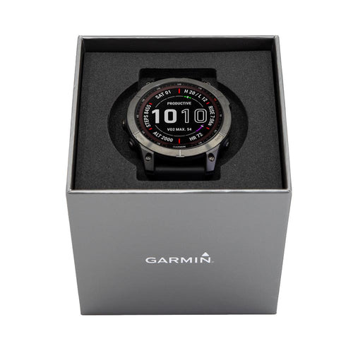 Garmin 010-02540-21 Fenix 7 Carbon Grey DLC Smartwatch Solar