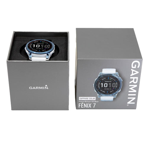 Garmin 010-02540-25 Fenix 7 Mineral Blue Smartwatch Solar