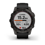 Garmin 010-02540-35 Fenix 7 Titanium Smartwatch Solar Ed