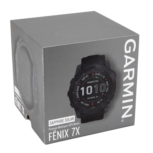 Garmin 010-02541-23 Fenix 7X Titanium Smartwatch Solar