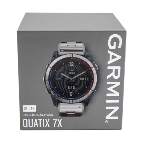 Garmin 010-02541-61 Quatix 7X Smartwatch Solar Edition