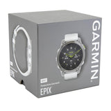 Garmin 010-02582-21 Epix White Titanium Smartwatch