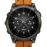 Garmin 010-02582-30 Epix Black Titanium Chestnut Smartwatch