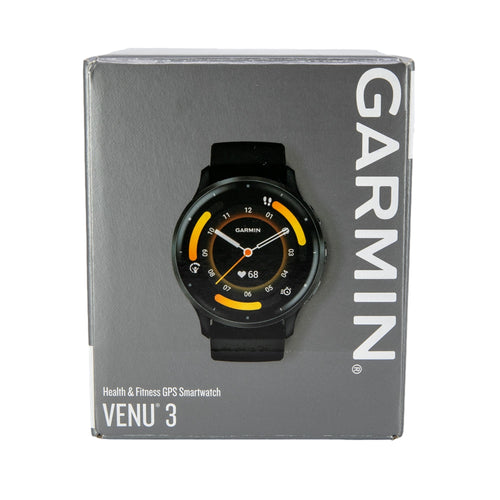 Garmin 010-02784-01 Venu 3 Black & Slate GPS Smartwatch