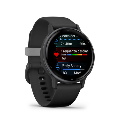 Garmin 010-02862-10 Vivo Active 5 Black Slate Smartwatch