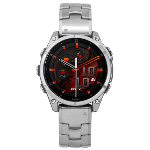 010-02904-40-Garmin 010-02904-40 Fenix 8 -47mm Amoled Titanio+extra strap