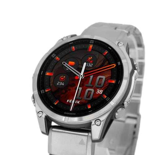 Garmin 010-02904-40 Fenix 8 -47mm Amoled Titanio+extra strap