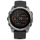 Garmin 010-02907-11 Fenix 8 - 51mm Solar Carbon Grey