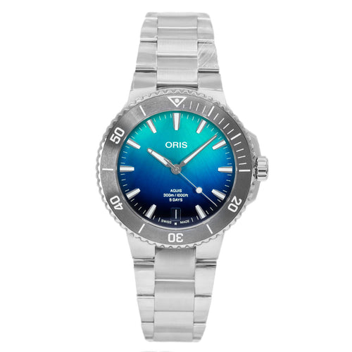 Oris 01 400 7790 4185-Set Aquis Great Barrier Reef Lmt Ed IV