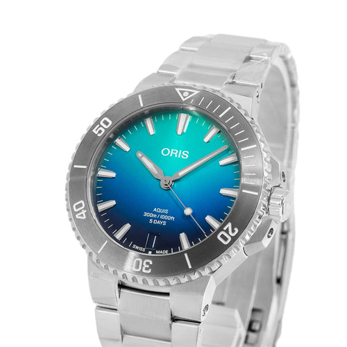 Oris 01 400 7790 4185-Set Aquis Great Barrier Reef Lmt Ed IV