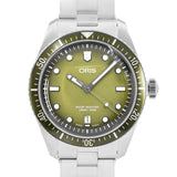 Oris 01 733 7707 4057-07 8 20 18 Divers 65 Green Dial Auto