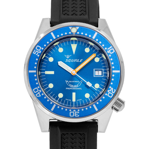 1521.OCN.VO-Squale Uomo 1521.OCN.VO 1521 Ocean Blue Dial 50 ATM Auto