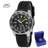 1521BKBL.VO-Squale Uomo1521BKBL.VO Black Blasted 1521 Automatico