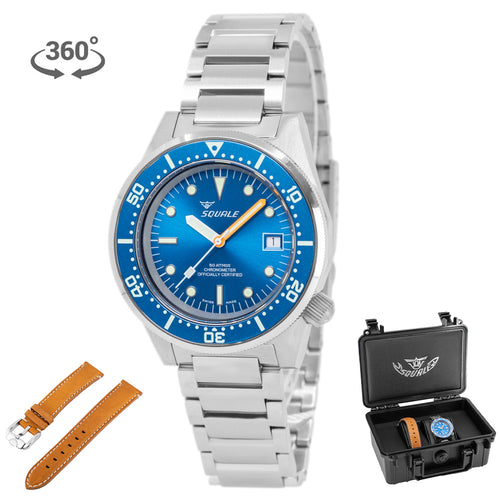 1521COSOCN.SQ20B-Squale Uomo 1521COSOCN.SQ20B 1521 Ocean Blue Dial COSC Auto