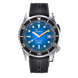 Squale Uomo 1521PROFD.HT 1521 Blue Ray Rubber Auto