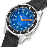 Squale Uomo 1521PROFD.HT 1521 Blue Ray Rubber Auto