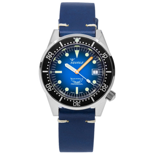 1521PROFD.PB-Squale Uomo 1521PROFD.PB 1521 Blue Dial 50 ATM Automatico