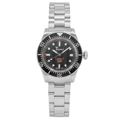 Squale Uomo 1545BKBKC.AC 1545 Black Dial 30ATM Automatico