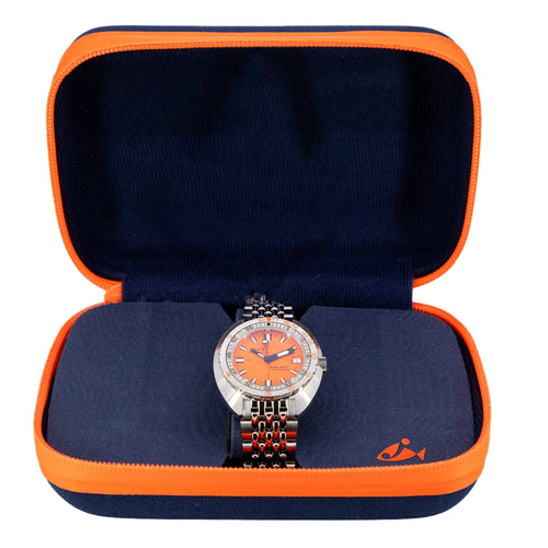 804.10.351S.10-Doxa 804.10.351S.10 SUB 200T Professional Orange Dial Auto