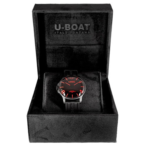 U-Boat Uomo 8466/C Darkmoon 44 RED IPB Quarzo