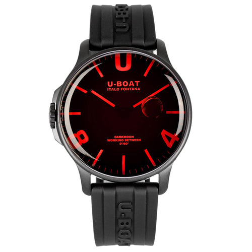 U-Boat Uomo 8466/C Darkmoon 44 RED IPB Quarzo