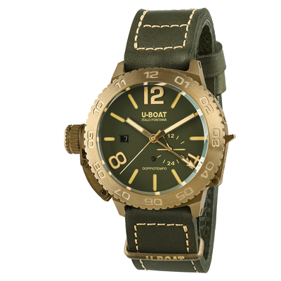 U-Boat Uomo 9088 Doppiotempo 46 Bronzo GR Auto