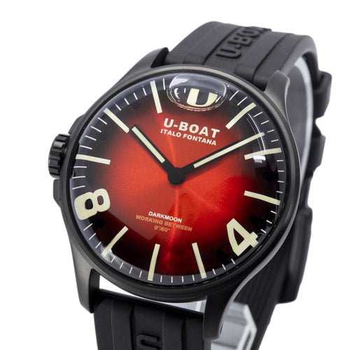 U-Boat Uomo 8697/B Darkmoon 44 Mm Red IPB Soleil Quarzo