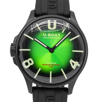 U-Boat Uomo 8698/D Darkmoon 44 Mm Green IPB Soleil Quarzo