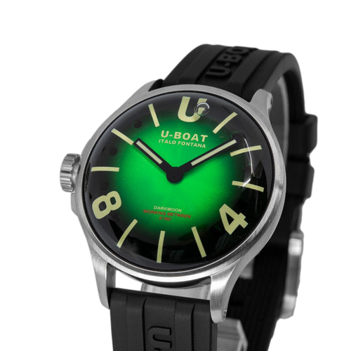 U-Boat 9502/A Darkmoon 40 mm Green SS Soleil Quarzo