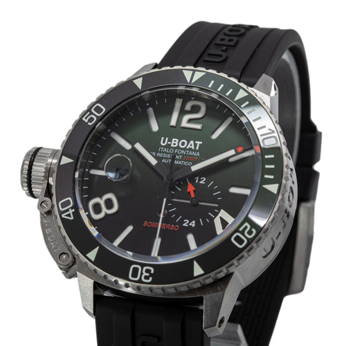 U-Boat Uomo 9520 Sommerso 46 mm Ceramic Green Dial Auto