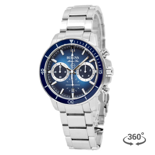 Bulova Uomo 96B380 Marine Star Crono Quarzo