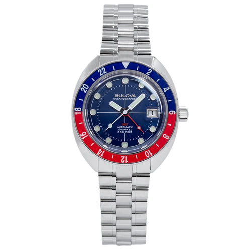 Bulova Uomo 96B405 Oceanographer GMT Meccanico