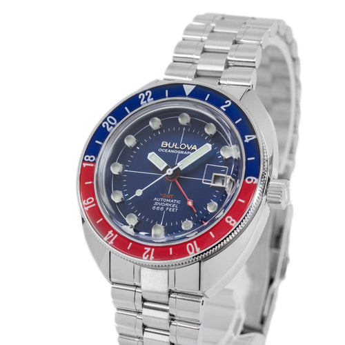 Bulova Uomo 96B405 Oceanographer GMT Meccanico