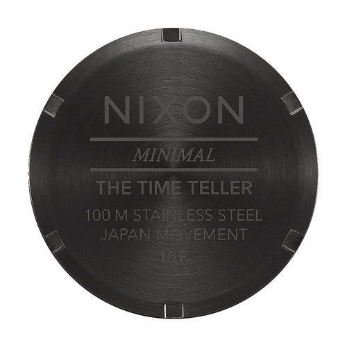 Nixon Uomo A0453054-00 Time Teller Black Quarzo