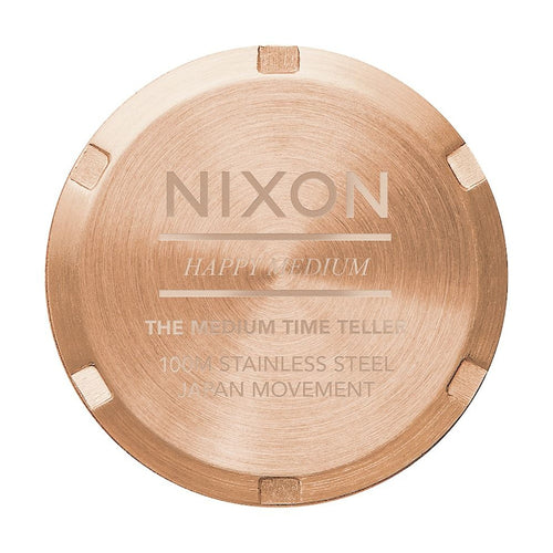 Nixon Uomo A11302763-00 Medium Time Teller Rose Quarzo